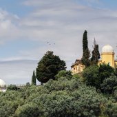 Экскурсия по Флоренции – вид на флорентийскую обсерваторию в районе Pian dei Giullari.