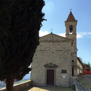 Церковь винодельни маркизов Антинори Тоскана.