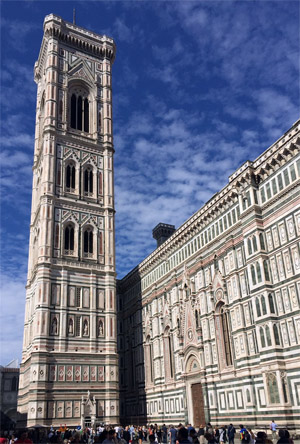 Колокольня Джотто экскурсия по Флоренции с частным гидом.