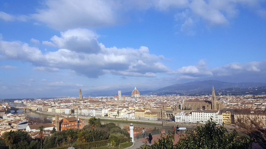 Флоренция экскурсия панорама обзорная площадка.